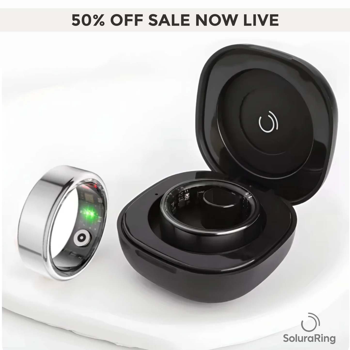SoluraRingβ’ Aus No.1 Wellness Smart Ring