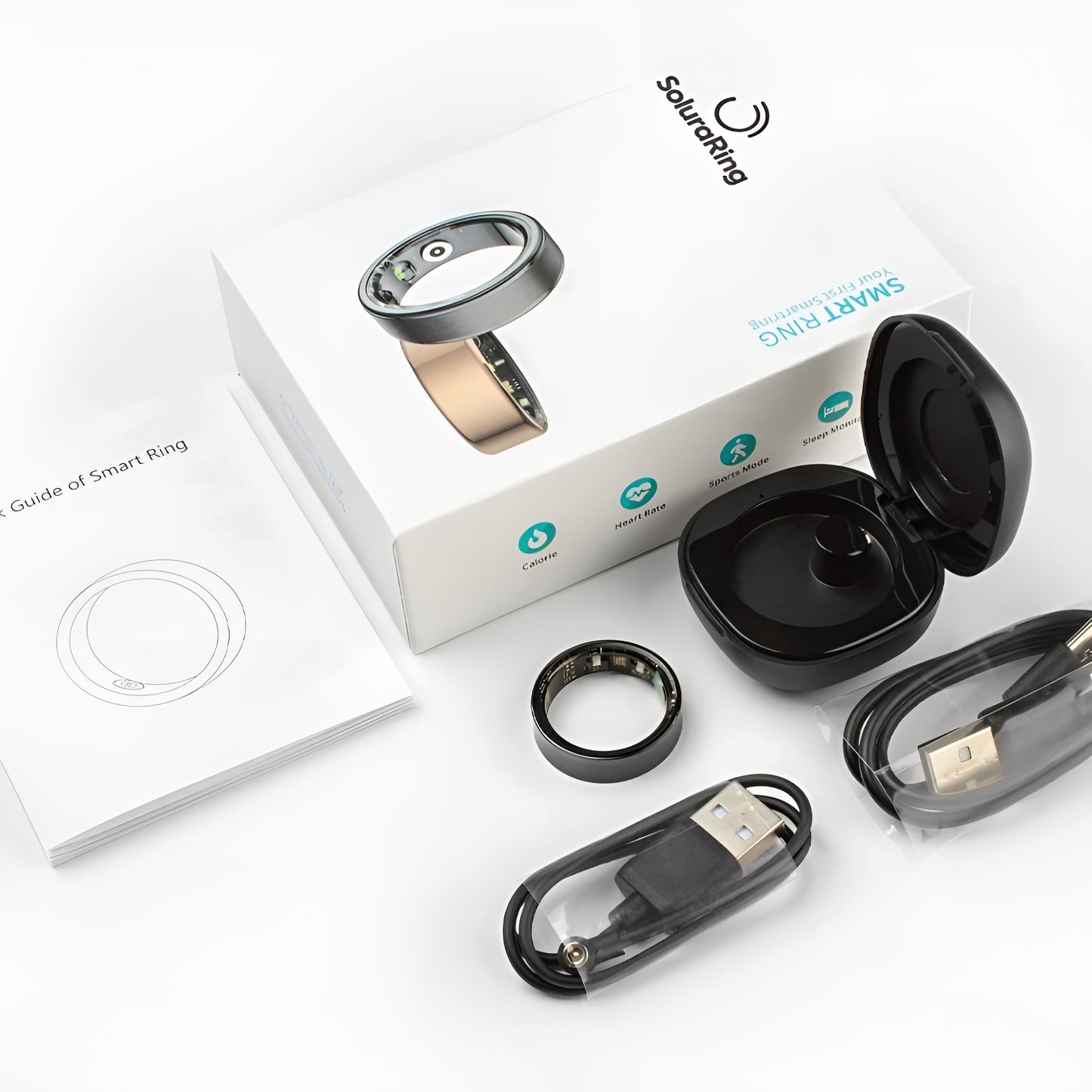 SoluraRing™ Wellness Smart Ring