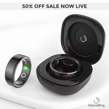 SoluraRing™ Aus No.1 Wellness Smart Ring